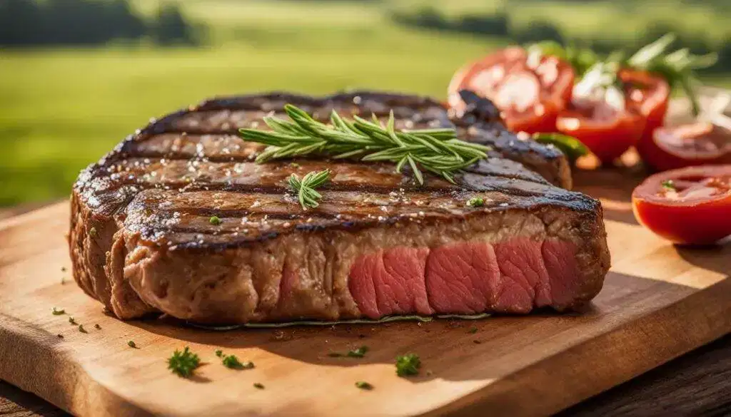 High-quality farm-raised beef