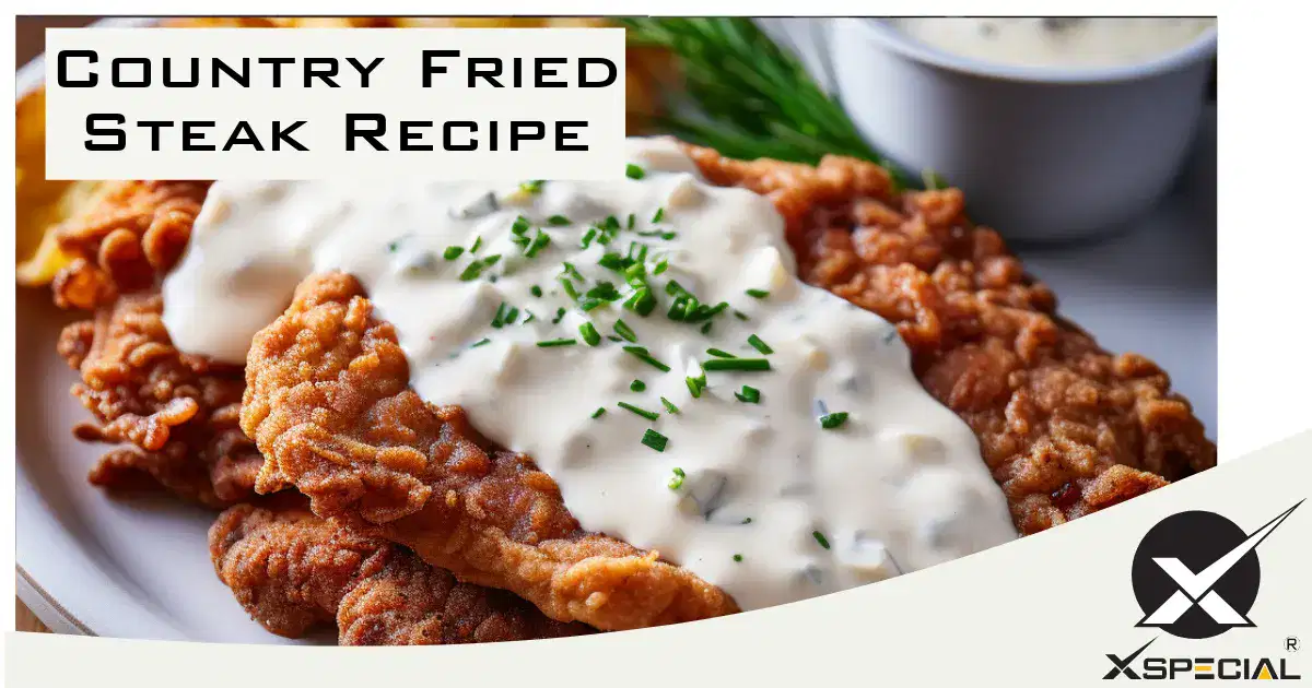 Country fried steak recipe.