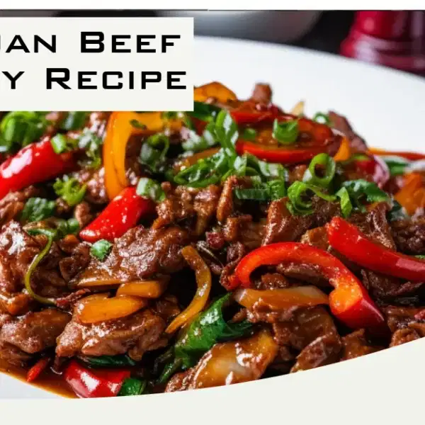 Zhejiang beef stir fry recipe with Szechuan twist.