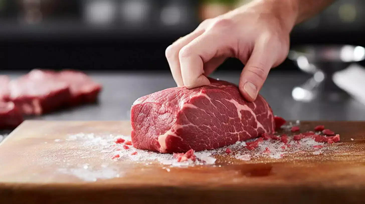 meat preparation process