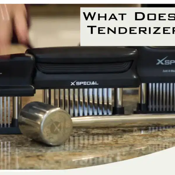 What does a meat tenderizer do?