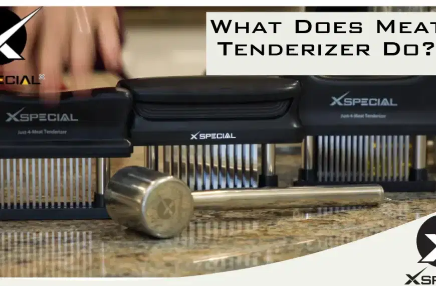 What does a meat tenderizer do?