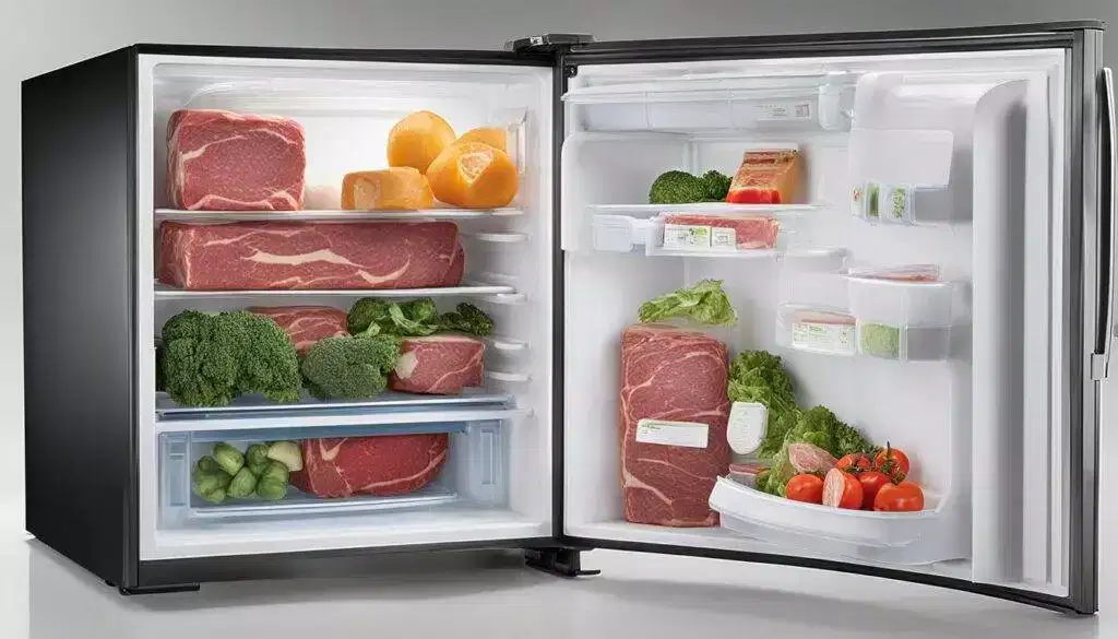Storing beef in refrigerator
