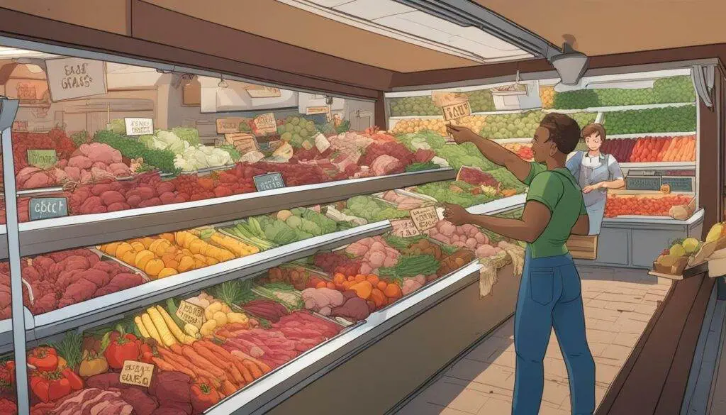 shopping locally for beef