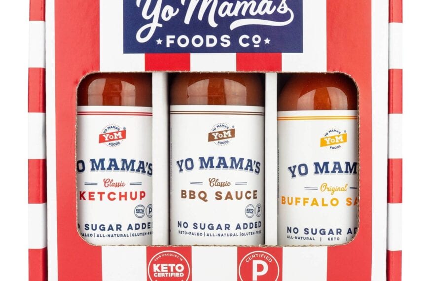 Yo Mama's BBQ Sauce Gift Set for Grilling.