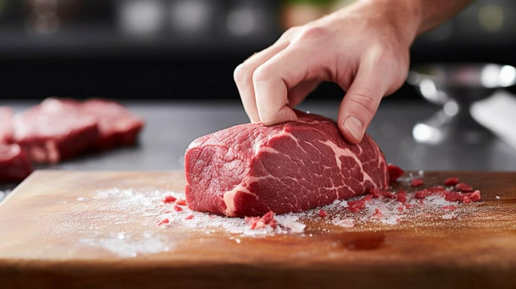 meat preparation process